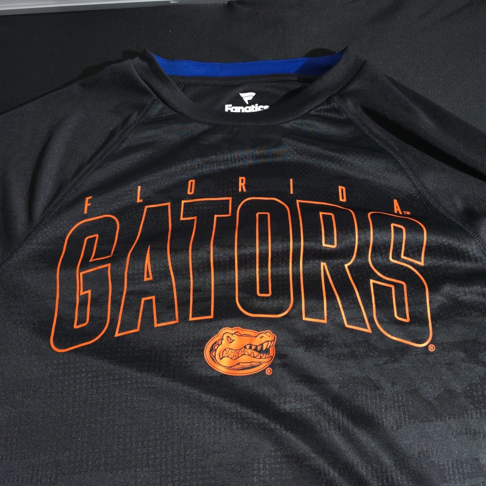 Florida Gators Fanatics Mens Black Short Sleeve Athletic T Shirt M Performances - Picture 5 of 10